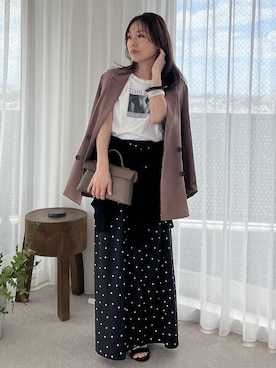 「お仕事コーデ」｜yukaさん（レディース・152cm）の夏コーディネート