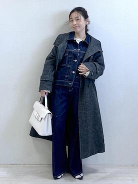 yukaさん（レディース・152cm）の冬コーディネート