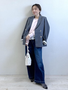 yukaさん（レディース・152cm）の冬コーディネート