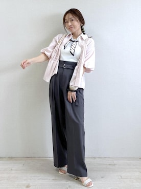 yukaさん(レディース・152cm)の夏コーディネート