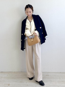 「MARY QUANT（マリークワント）のアイテム」を使った、yukaさん（レディース・152cm）の秋コーディネート