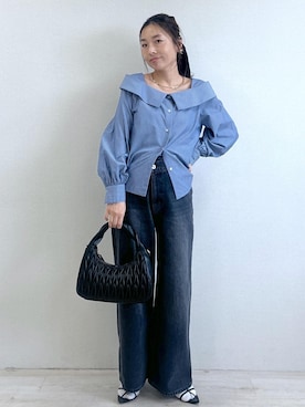 「デートコーデ」｜yukaさん（レディース・152cm・40代）の秋コーディネート