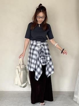 yukaさん(レディース・152cm)の夏コーディネート