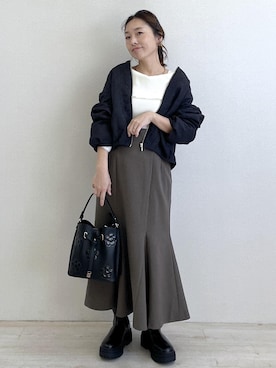 yukaさん(レディース・152cm)の秋コーディネート