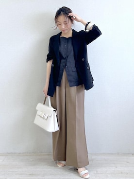 「VIS（ビス）のアイテム」を使った、yukaさん（レディース・152cm）の春コーディネート