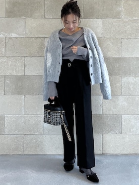 「アイテム（パンプス）」を使った、yukaさん（レディース・152cm・40代）の秋コーディネート