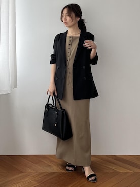 「Juze（ジュゼ）のアイテム」を使った、yukaさん（レディース・152cm）の春コーディネート