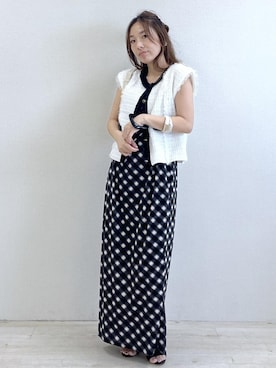 yukaさん(レディース・152cm)の夏コーディネート