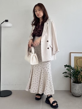 yukaさん（レディース・152cm）の夏コーディネート