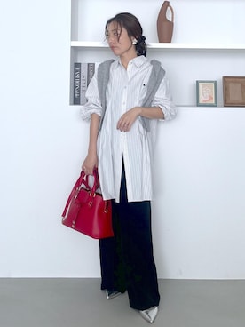 「アイテム（ワンピース）」を使った、yukaさん（レディース・152cm・40代）の夏コーディネート