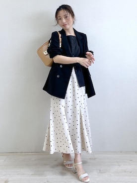 「VIS（ビス）のアイテム」を使った、yukaさん（レディース・152cm）の春コーディネート