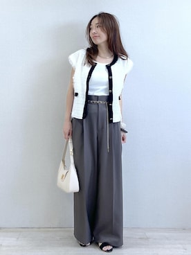 yukaさん(レディース・152cm)の夏コーディネート