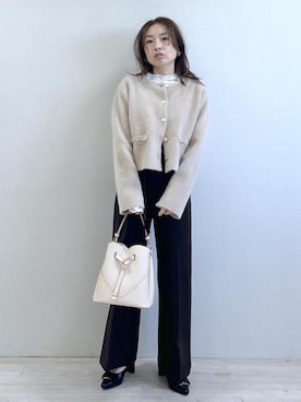 「VIS（ビス）のアイテム」を使った、yukaさん（レディース・152cm）の秋コーディネート