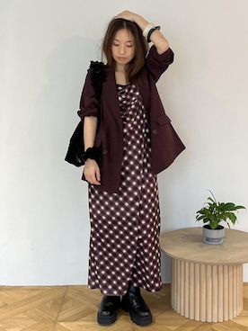 yukaさん(レディース・152cm)の夏コーディネート