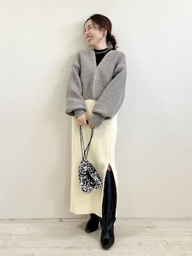 yukaさん(レディース・152cm)の冬コーディネート