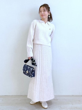 「VIS」｜「アイテム（ブーツ）」を使った、yukaさん（レディース・152cm）の冬コーディネート