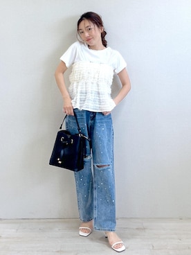 yukaさん(レディース・152cm)の夏コーディネート