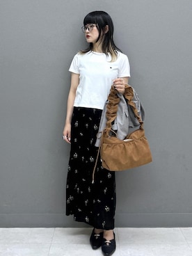 「POLO BCS（ポロ ビーシーエス）のアイテム」を使った、yuさん（レディース・157cm）の夏コーディネート
