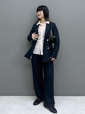 yuさん（レディース・157cm）の春コーディネート