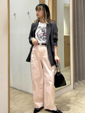 「アイテム（ジャケット/アウター）」を使った、yuさん（レディース・157cm）の夏コーディネート