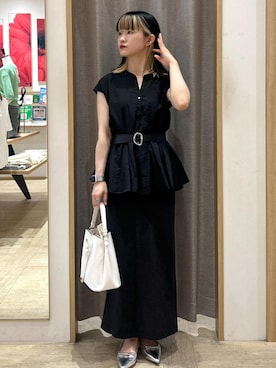 「アイテム（パンプス）」を使った、yuさん（レディース・157cm・20代）の夏コーディネート