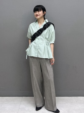 yuさん(レディース・157cm)の夏コーディネート