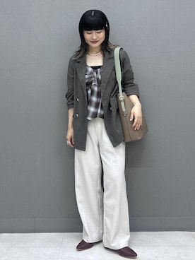 「マシンウォッシャブル」｜yuさん（レディース・157cm）の秋コーディネート