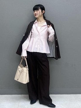 「マシンウォッシャブル」｜yuさん（レディース・157cm）の秋コーディネート