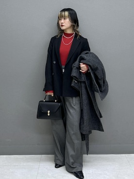 「冬コーデ」｜yuさん（レディース・157cm）の冬コーディネート