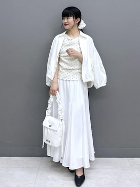 「VIS（ビス）のアイテム」を使った、yuさん（レディース・157cm）の春コーディネート