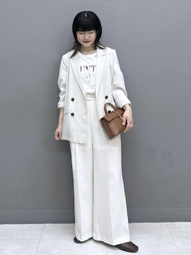 「VIS（ビス）のアイテム」を使った、yuさん（レディース・157cm）の夏コーディネート