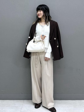 「VIS（ビス）のアイテム」を使った、yuさん（レディース・157cm）の秋コーディネート