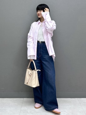 yuさん(レディース・157cm)の春コーディネート