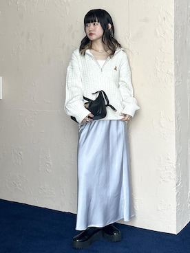 「VIS（ビス）のアイテム」を使った、yuさん（レディース・157cm）の秋コーディネート