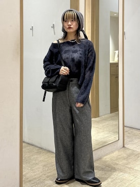 「アイテム（財布/小物）」を使った、yuさん（レディース・157cm・20代）の秋コーディネート