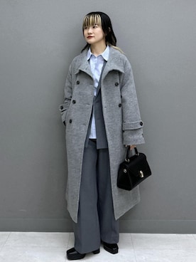 「アイテム（その他アウター）」を使った、yuさん（レディース・157cm・20代）の秋コーディネート