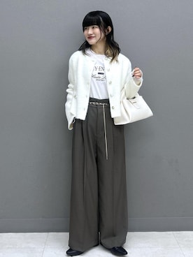 「Juze（ジュゼ）のアイテム」を使った、yuさん（レディース・157cm）の秋コーディネート