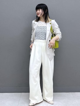 yuさん（レディース・157cm）の春コーディネート