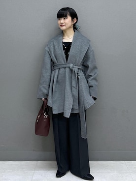 「VIS（ビス）のアイテム」を使った、yuさん（レディース・157cm）の秋コーディネート
