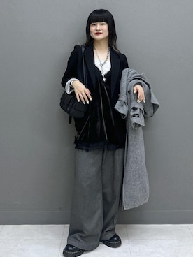 yuさん（レディース・157cm）の冬コーディネート