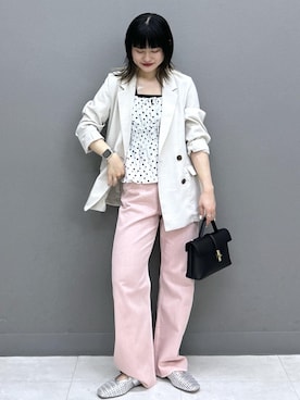 yuさん(レディース・157cm)の春コーディネート