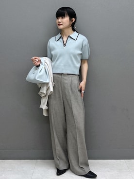 yuさん(レディース・157cm)の夏コーディネート