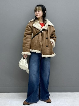 「イエベ春」｜yuさん（レディース・157cm）の秋コーディネート