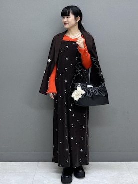 「VIS（ビス）のアイテム」を使った、yuさん（レディース・157cm）の秋コーディネート