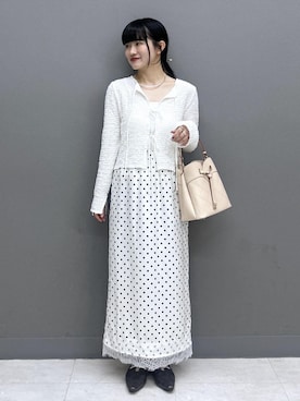 「VIS（ビス）のアイテム（トップス）」を使った、yuさん（レディース・157cm）の秋コーディネート