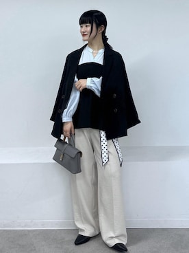 yuさん（レディース・157cm）の冬コーディネート