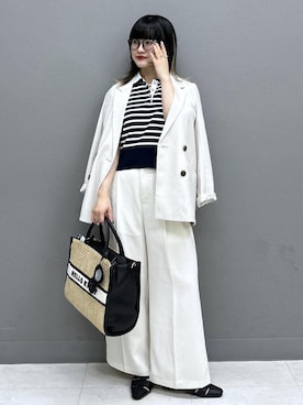 yuさん(レディース・157cm)の夏コーディネート