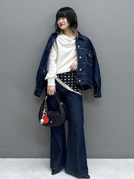 yuさん（レディース・157cm）の冬コーディネート