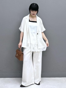 「VIS（ビス）のアイテム」を使った、yuさん（レディース・157cm）の春コーディネート