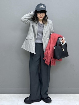 yuさん(レディース・157cm)の秋コーディネート